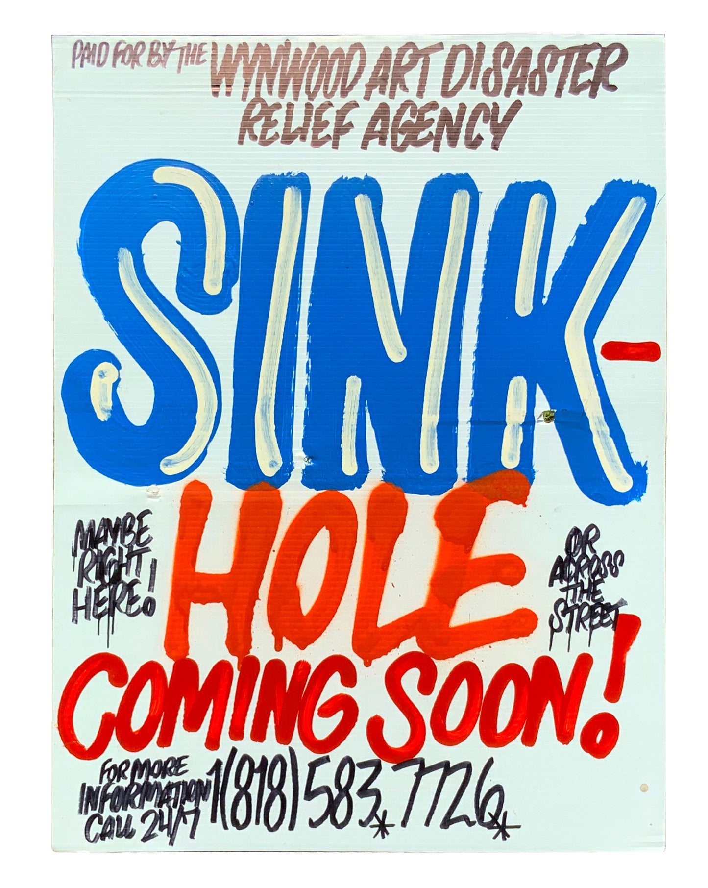 "SINK-HOLE COMING SOON!" - By CASH4 - 2020